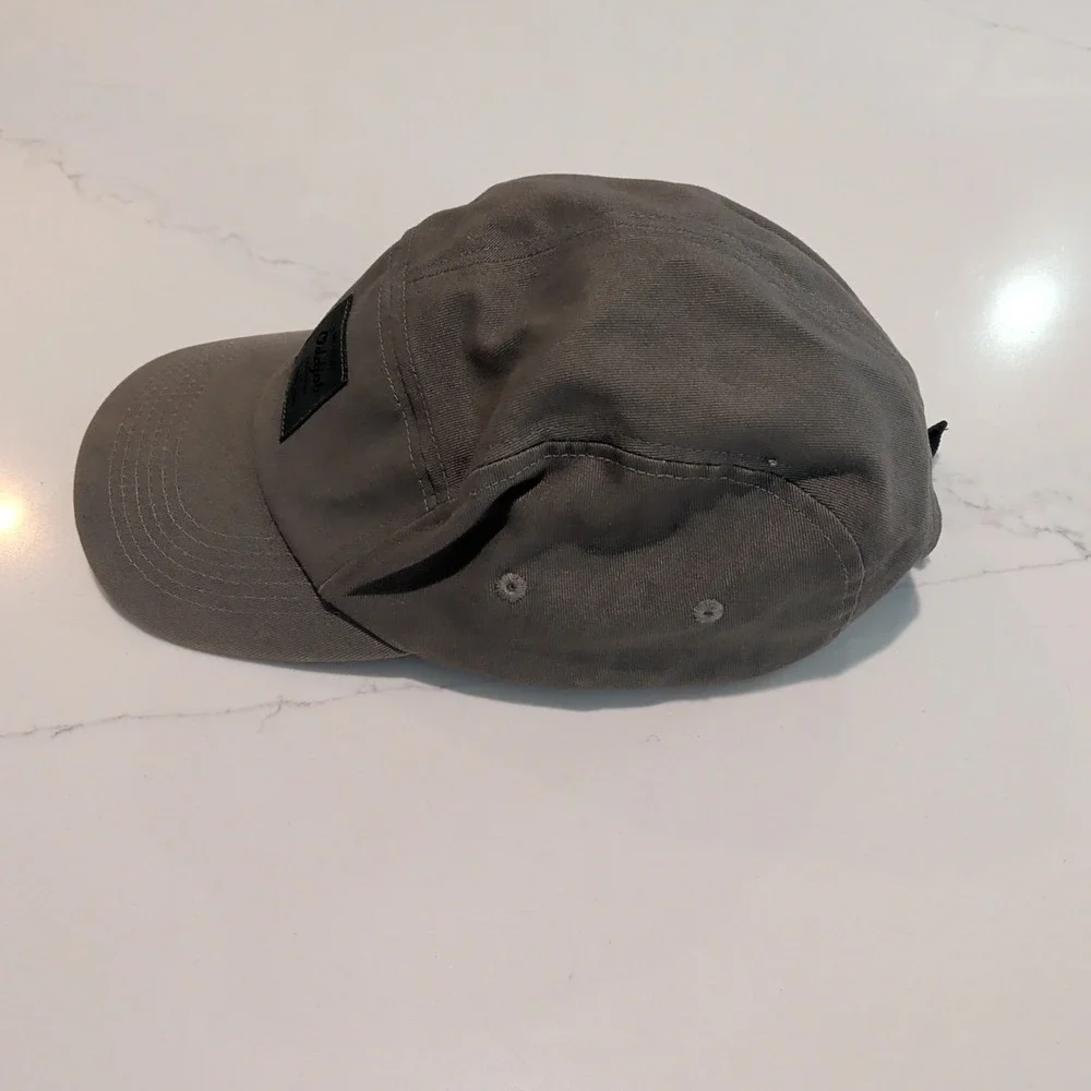 Oddjob Hat Cap Strap Back One Size Mens Olive Green Big Melon 5 Panel Cotton - Picture 3 of 6